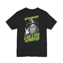 Load image into Gallery viewer, Wizard Bearded Co. "Live Long &amp; Prosper" Tee
